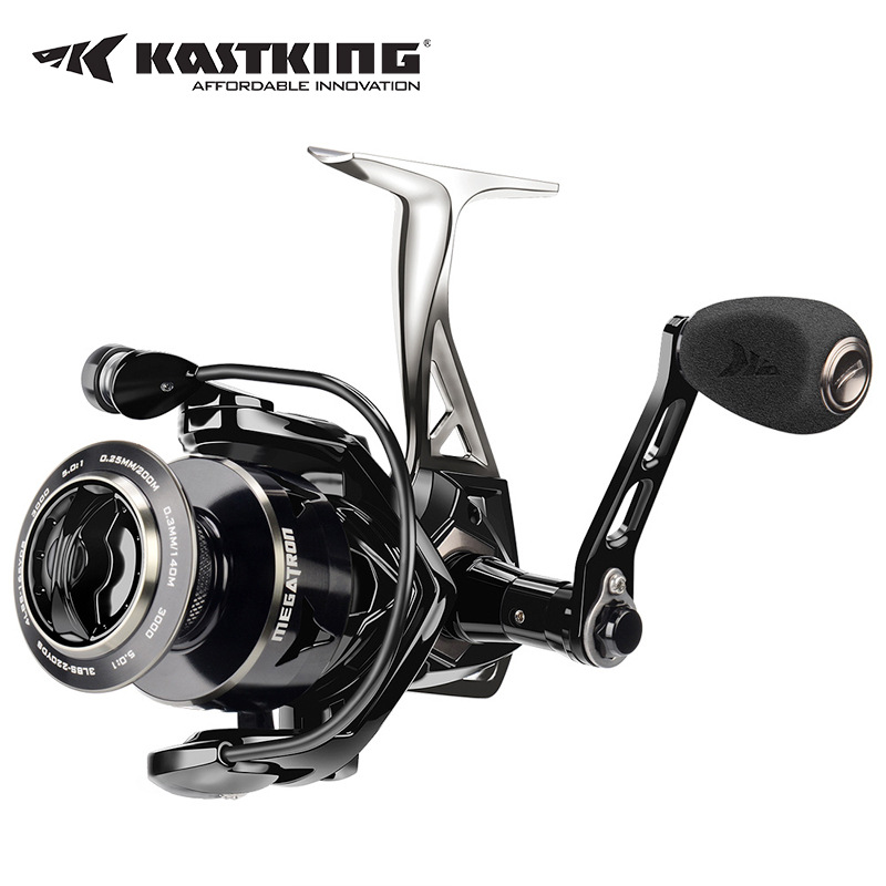 Ice Fishing Line - KastKingSpinning molen, 18KG vismolen, volledig metalen