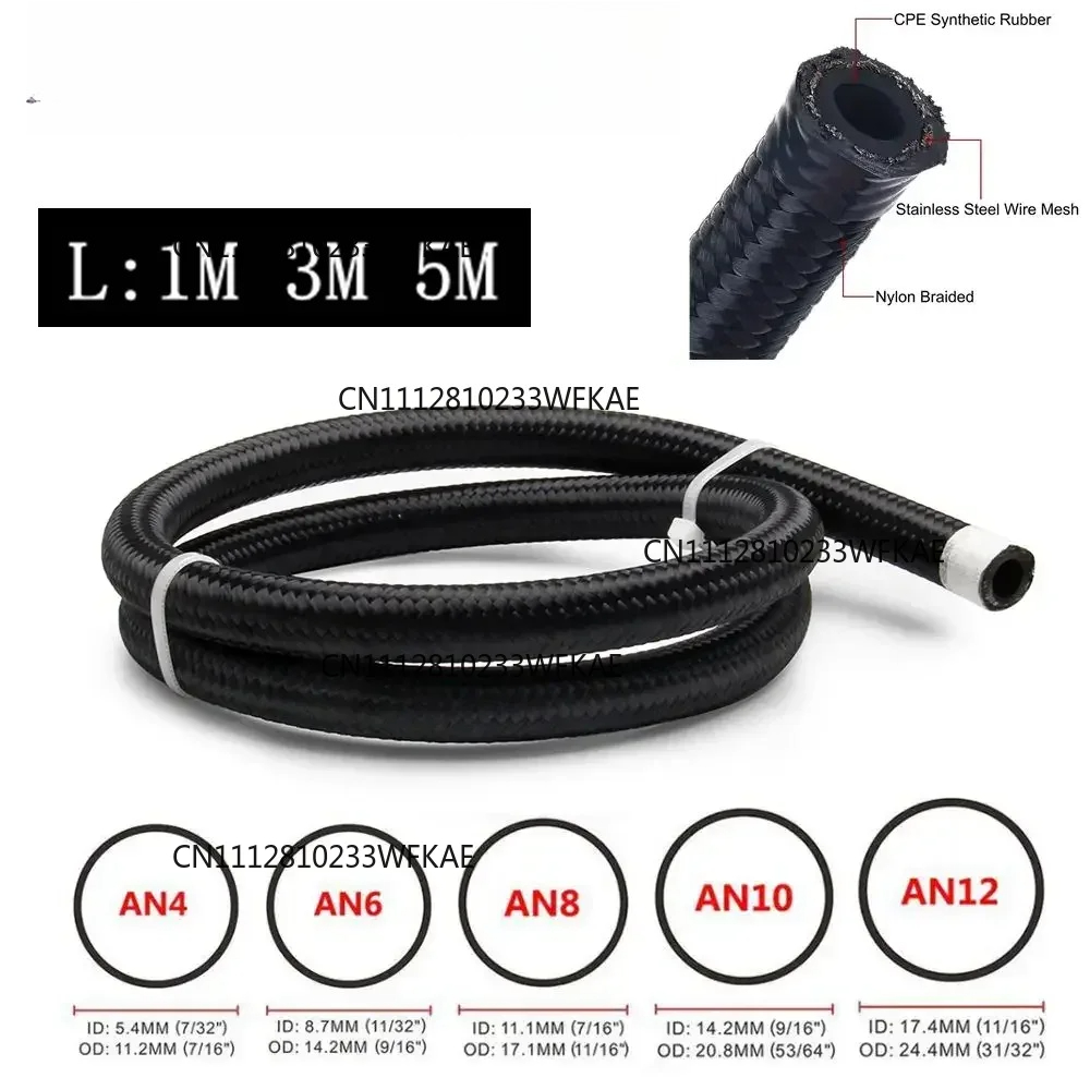 1M 3M 5M Brandstofslang Olie G - Braided Line recensie en prijs