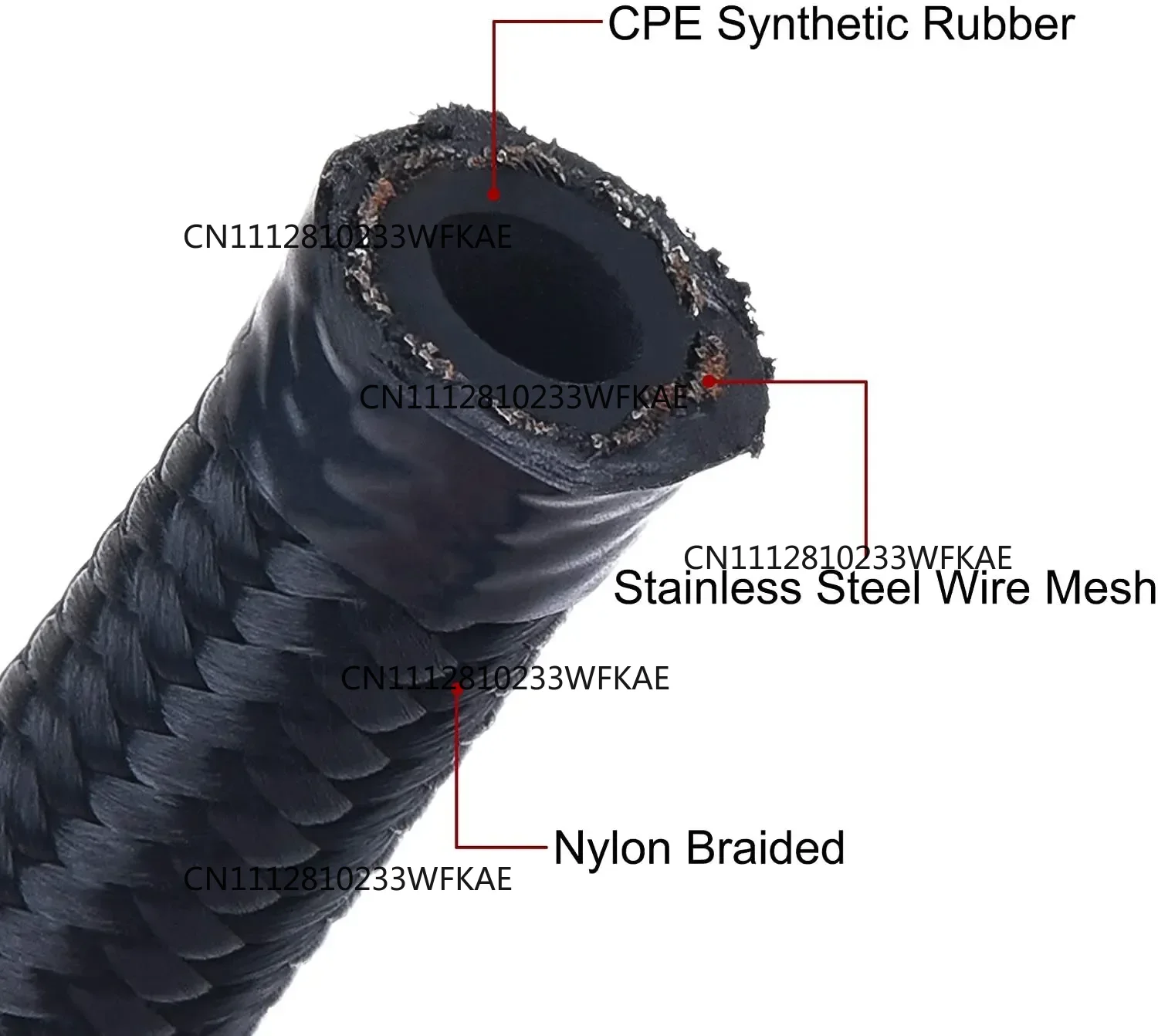 1M 3M 5M Brandstofslang Olie G - Braided Line recensie en prijs